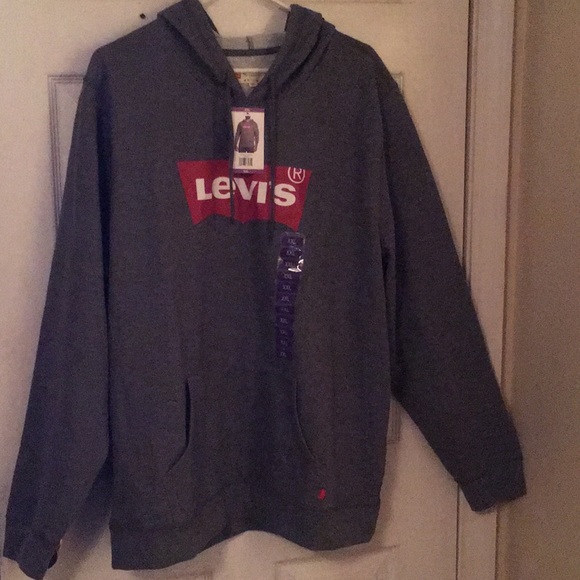 Levi's Other - 💋New Levi's Fleece Long Sleeve Hoodie Size 2xl